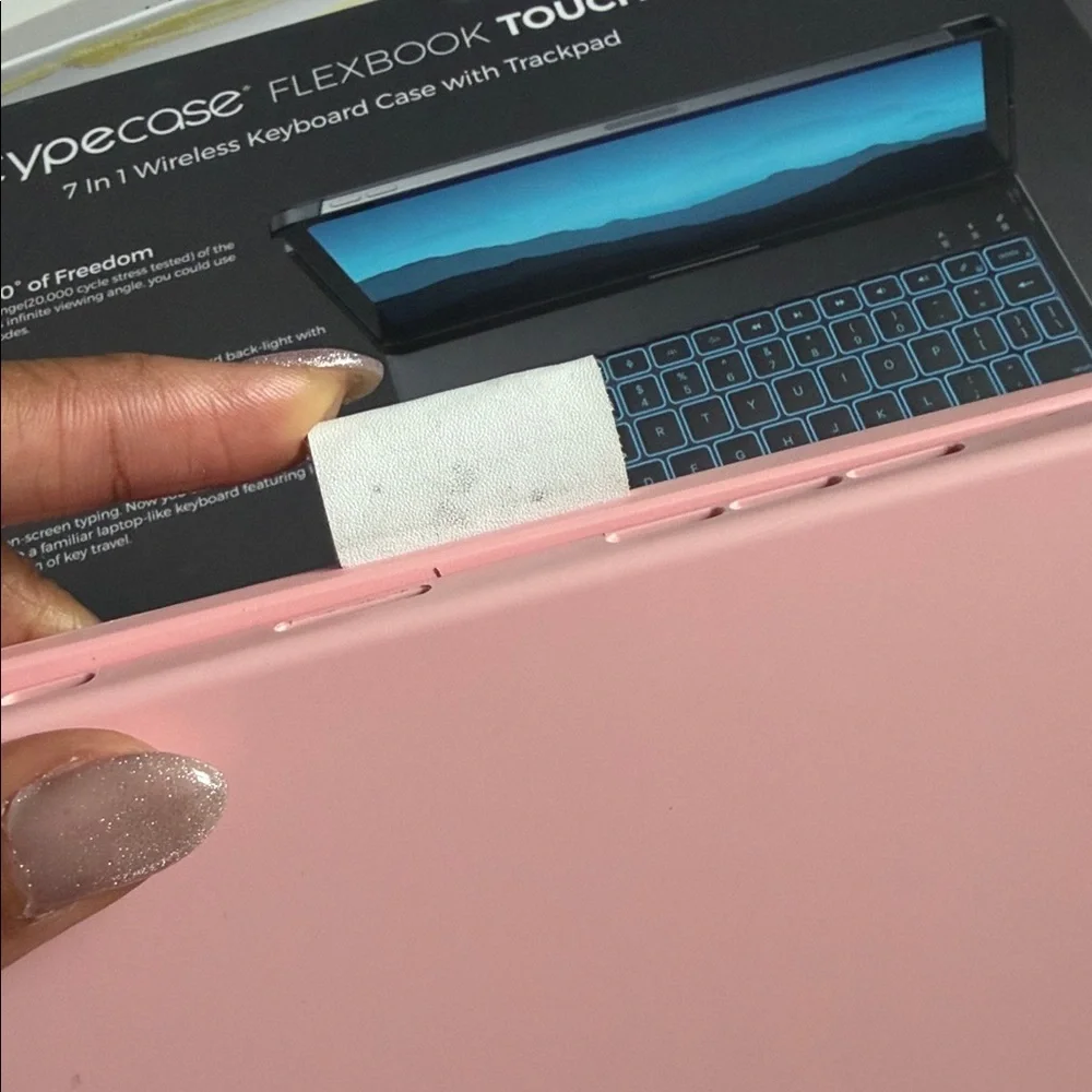 Flexbook Touch Black Wireless Keyboard Case